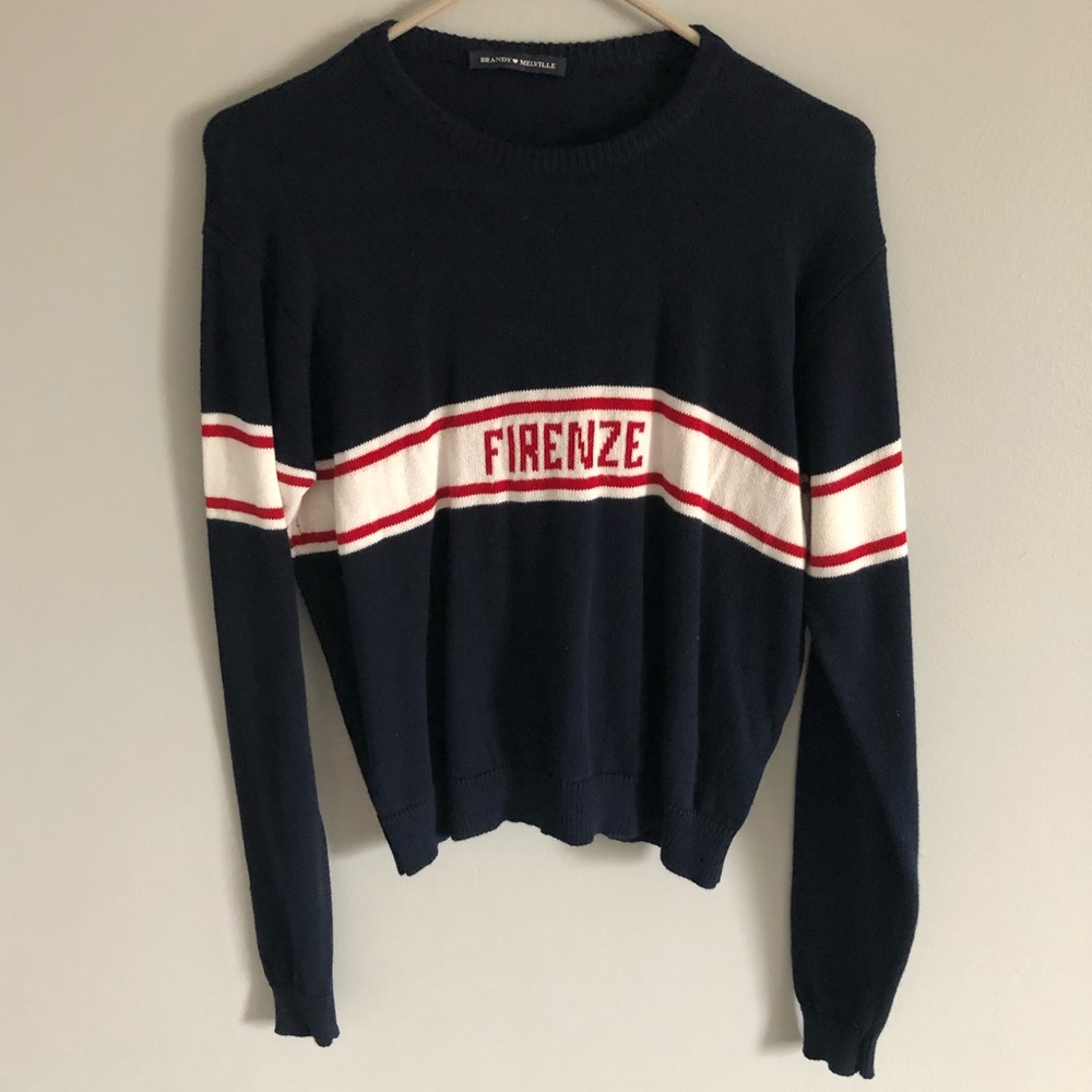 Brandy Melville navy sweater